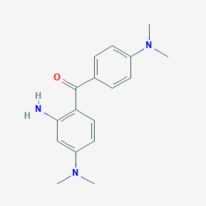 [2-Amino-4-(dimethylamino)phenyl][4-(dimethylamino)phenyl]methanone