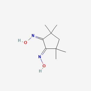 (NZ)-N-[(5E)-5-hydroxyimino-2,2,4,4-tetramethylcyclopentylidene]hydroxylamine