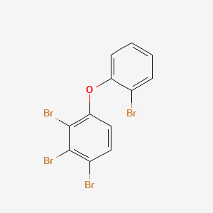 molecular formula C12H6Br4O B1432607 2,2',3,4-四溴二苯醚 CAS No. 337513-68-5