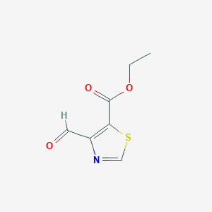 B1432608 Ethyl 4-formyl-1,3-thiazole-5-carboxylate CAS No. 544704-32-7
