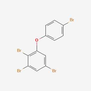 molecular formula C12H6Br4O B1432611 2,3,4',5-四溴联苯醚 CAS No. 446254-34-8