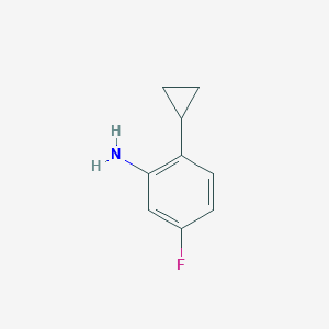 B1432616 2-Cyclopropyl-5-fluoroaniline CAS No. 1538364-89-4