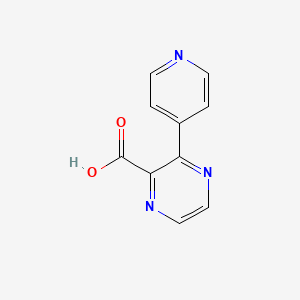 B1432625 3-(Pyridin-4-yl)pyrazine-2-carboxylic acid CAS No. 1501585-47-2
