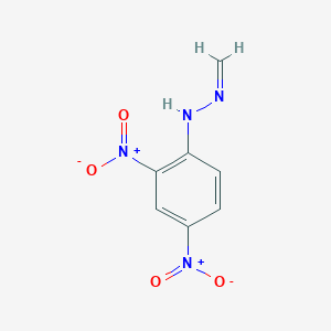 molecular formula C7H6N4O4 B143268 甲醛 2,4-二硝基苯腙 CAS No. 1081-15-8