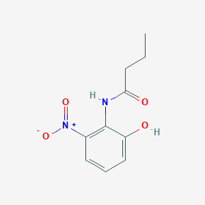 N-(2-Hydroxy-6-nitrophenyl)butyramide