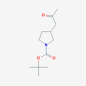 Tert-butyl 3-(2-oxopropyl)pyrrolidine-1-carboxylate