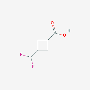 3-(Difluoromethyl)cyclobutane-1-carboxylic acid