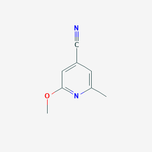 2-Methoxy-6-methylisonicotinonitrile