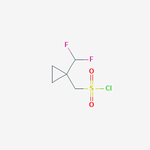 [1-(Difluoromethyl)cyclopropyl]methanesulfonyl chloride