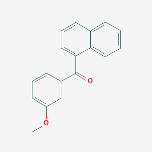 (3-Methoxyphenyl)(naphthalen-1-yl)methanone