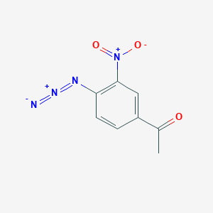 1-(4-Azido-3-nitrophenyl)ethan-1-one