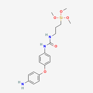 N-[4-(4-Aminophenoxy)phenyl]-N'-[3-(trimethoxysilyl)propyl]urea