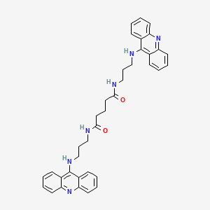 N,N'-Bis(3-(9-acridinylamino)propyl)pentanediamide