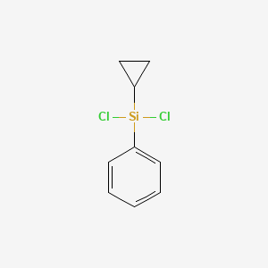 Dichloro(cyclopropyl)phenylsilane