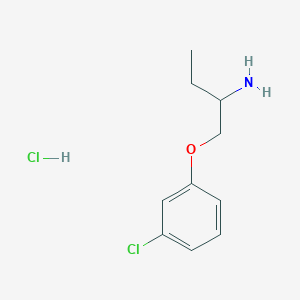 1-(3-Chlorophenoxy)butan-2-amine hydrochloride