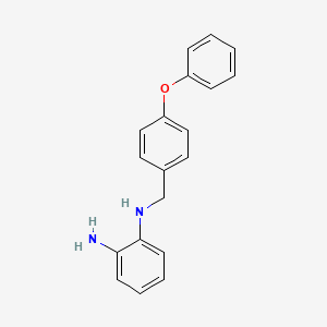 N~1~-[(4-Phenoxyphenyl)methyl]benzene-1,2-diamine