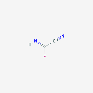 Cyanomethanimidoyl fluoride