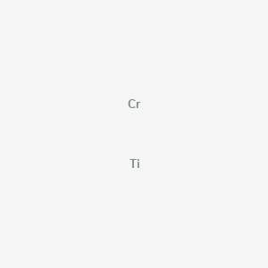 molecular formula CrTi B14327453 Chromium;titanium CAS No. 106712-51-0