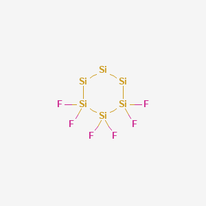 molecular formula F6Si6 B14327539 CID 78060746 