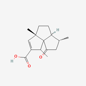 molecular formula C15H20O3 B14327553 Suberogorgin 