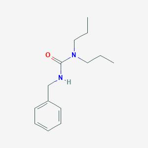 molecular formula C14H22N2O B14327577 Urea, N'-(phenylmethyl)-N,N-dipropyl- CAS No. 100906-79-4