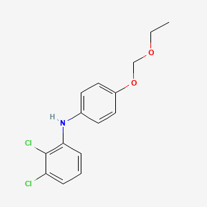 2,3-Dichloro-N-[4-(ethoxymethoxy)phenyl]aniline