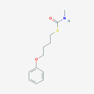 S-(4-Phenoxybutyl) methylcarbamothioate