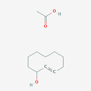 Acetic acid;cyclodec-2-yn-1-ol