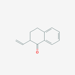 molecular formula C12H12O B14327642 2-Ethenyl-3,4-dihydronaphthalen-1(2H)-one CAS No. 109327-38-0