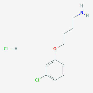 4-(3-Chlorophenoxy)butan-1-amine hydrochloride
