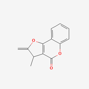 3-Methyl-2-methylidene-2,3-dihydro-4H-furo[3,2-c][1]benzopyran-4-one