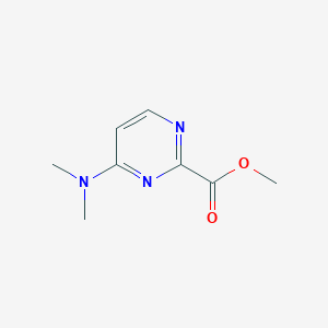 molecular formula C8H11N3O2 B1432781 Methyl 4-(dimethylamino)pyrimidine-2-carboxylate CAS No. 500160-48-5