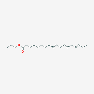 molecular formula C21H36O2 B14327817 Propyl octadeca-9,12,15-trienoate CAS No. 106196-77-4