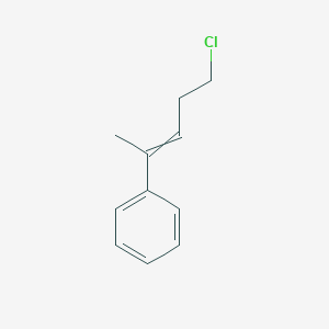 (5-Chloropent-2-en-2-yl)benzene