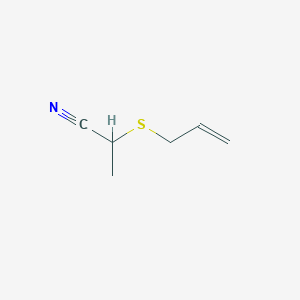 2-[(Prop-2-en-1-yl)sulfanyl]propanenitrile