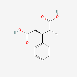 (2R,3R)-2-Methyl-3-phenylpentanedioic acid