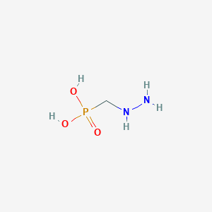 (Hydrazinylmethyl)phosphonic acid