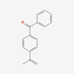 molecular formula C16H14O B14327962 Phenyl[4-(prop-1-en-2-yl)phenyl]methanone CAS No. 103384-71-0