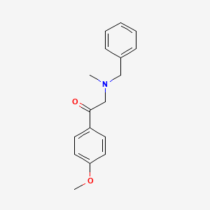 2-[Benzyl(methyl)amino]-1-(4-methoxyphenyl)ethan-1-one