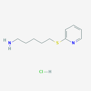 5-(Pyridin-2-ylthio)pentan-1-amine hydrochloride