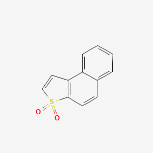 molecular formula C12H8O2S B14328113 3H-3lambda~6~-Naphtho[2,1-b]thiophene-3,3-dione CAS No. 110973-64-3