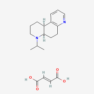 cis-4-Propyl-1,2,3,4,4a,5,6,10b-octahydro-4,7-phenanthroline maleate