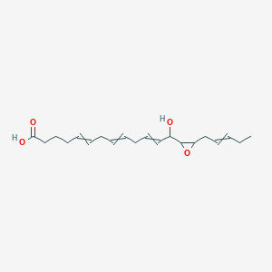 13-Hydroxy-13-[3-(pent-2-EN-1-YL)oxiran-2-YL]trideca-5,8,11-trienoic acid