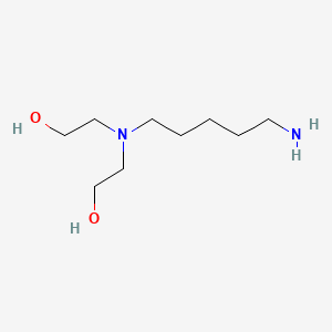 2,2'-[(5-Aminopentyl)azanediyl]di(ethan-1-ol)