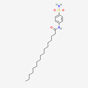 molecular formula C23H40N2O3S B14328208 N-(4-Sulfamoylphenyl)heptadecanamide CAS No. 109357-83-7