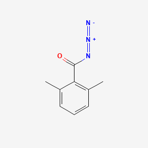 molecular formula C9H9N3O B14328215 2,6-Dimethylbenzoyl azide CAS No. 106323-97-1