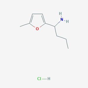 1-(5-Methylfuran-2-yl)butan-1-amine hydrochloride