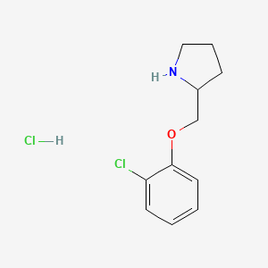 2-((2-Chlorophenoxy)methyl)pyrrolidine hydrochloride