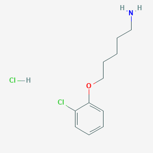 5-(2-Chlorophenoxy)pentan-1-amine hydrochloride