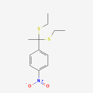 1-[1,1-Bis(ethylsulfanyl)ethyl]-4-nitrobenzene